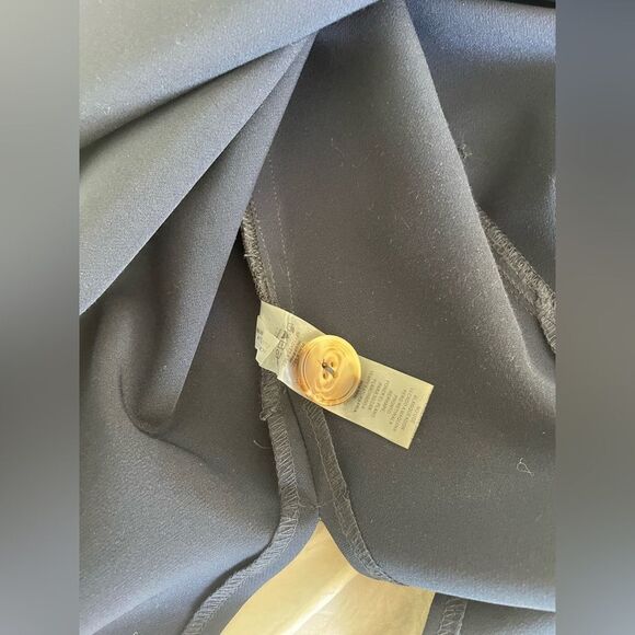 Vince Camuto Navy midi dress with button detail, size 0 - Picture 5 of 5